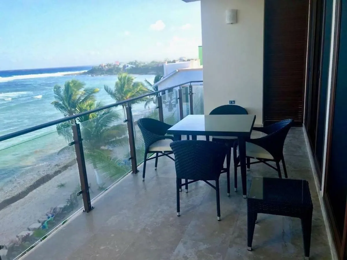 Apartament Deluxe New Beachfront Penthouse In Akumal