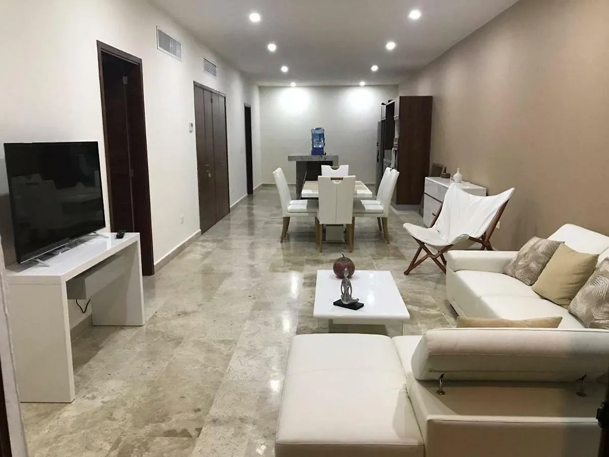 Apartament Deluxe New Beachfront Penthouse In Akumal Meksyk